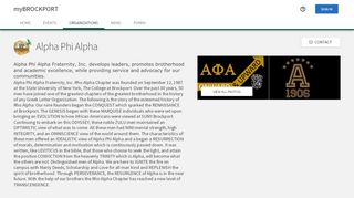 
                            9. Alpha Phi Alpha - myBROCKPORT