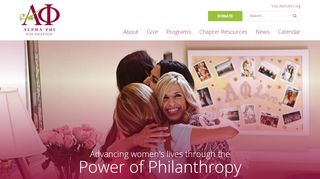 
                            5. Alpha Phi Foundation