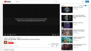 
                            5. Alpha Portal & Magik - Magic Portal (Electric Universe Remix) - YouTube