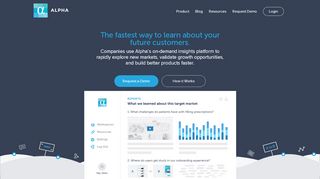 
                            7. Alpha | The On-Demand Insights Platform