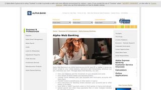 
                            6. Alpha Web Banking - Alpha Bank