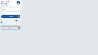 
                            3. Alpha Web Banking - ALPHABANK LOGIN