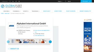 
                            5. Alphabet International GmbH | Global Fleet