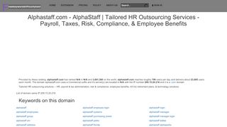 
                            9. alphastaff.com - AlphaStaff | Tailored HR Outsourcing ...