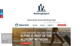 
                            3. Alpine Bank Online Banking Login - bankingexpert.info