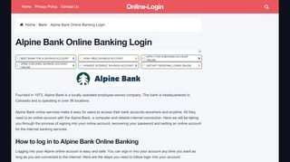 
                            7. Alpine Bank Online Banking Login - radiolounge.ca