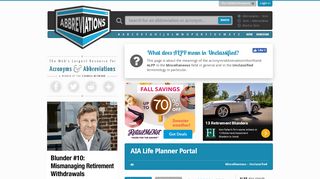 
                            2. ALPP - AIA Life Planner Portal - Abbreviations.com