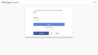 
                            2. Already a Premium member? | Whitepages Premium