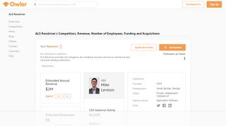 
                            4. ALS Resolvion Competitors, Revenue and Employees - Owler ...
