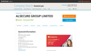 
                            9. ALSECURE GROUP LIMITED - Company Credit Reports, Company ...