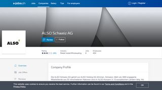 
                            2. ALSO Schweiz AG - 3 job offers on jobs.ch