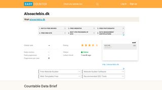 
                            7. Alsoactebis.dk: Log ind ALSO Login - Easy Counter