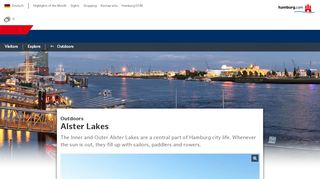 
                            6. Alster Lakes - hamburg.com