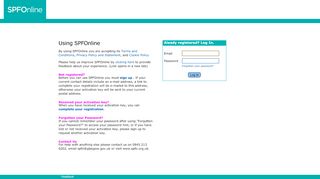 
                            3. altair Member Self-Service - Using SPFOnline