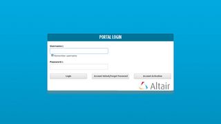 
                            1. Altair Portal Login