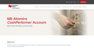 
                            9. Altamira High-Interest Cashperformer® account | …