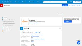 
                            6. Altanetica - Overview | Crunchbase