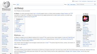 
                            2. ALTBalaji - Wikipedia