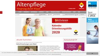 
                            6. Altenpflege Online – Fachwissen für Pflegekräfte