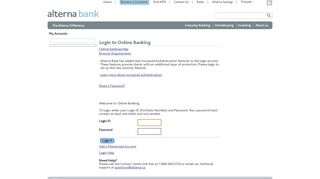 
                            3. Alterna Bank - My Accounts