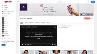 
                            7. ALTERNA Haircare - YouTube