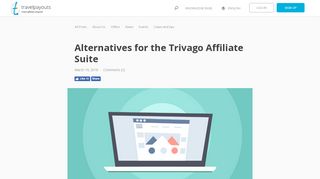 
                            3. Alternatives for the Trivago Affiliate Suite Program