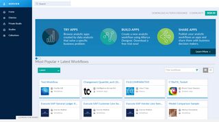 
                            4. Alteryx Analytics Gallery