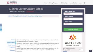 
                            8. Altierus Career College-Tampa: ADN - Nursing Explorer