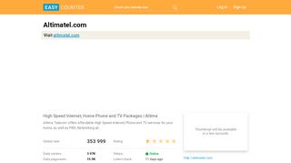 
                            7. Altimatel.com: High Speed Internet, Home Phone and TV ...