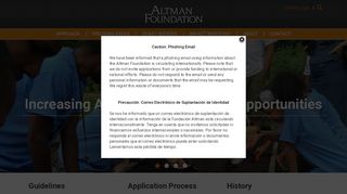 
                            6. Altman Foundation