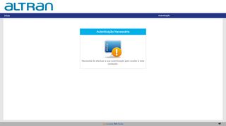 
                            3. ALTRAN - Portal Colaborador - Autenticação Necessária