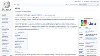 
                            8. Altria - Wikipedia