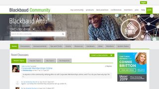 
                            3. Altru Community Homepage - Blackbaud Community