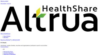 
                            2. Altrua HealthShare