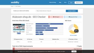 
                            8. aluboxen-shop.de | Website SEO Review | Seobility.net