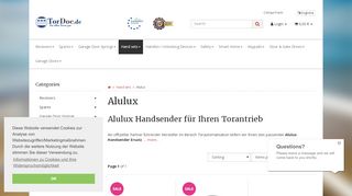 
                            5. Alulux Remotes & Spares buy now online! - tordoc.de