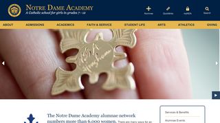 
                            3. Alumnae - Notre Dame Academy