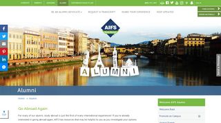 
                            1. Alumni | Go Abroad Again | AIFS Study Abroad