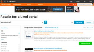 
                            1. alumni portal free download - SourceForge