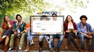 
                            3. Alunos .net Sign-In - facon.alunosnet.com
