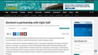 
                            7. Alvotech in partnership with Cipla Gulf - Express …