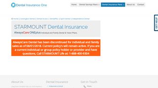 
                            5. AlwaysCare Dental Insurance