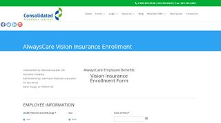 
                            9. AlwaysCare Vision Insurance Enrollment - Consolidated Personnel ...