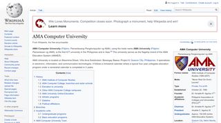 
                            8. AMA Computer University - Wikipedia