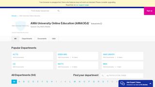 
                            7. AMA University Online Education (AMAOEd) - Course Hero