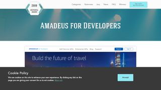 
                            8. Amadeus for Developers | DevPortal Awards