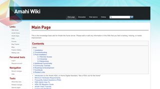 
                            3. Amahi Wiki