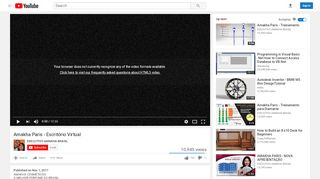 
                            7. Amakha Paris - Escritório Virtual - YouTube