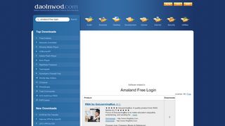 
                            7. Amaland Free Login Software - Free Download of …