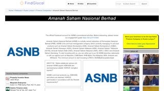 
                            6. Amanah Saham Nasional Berhad, Jalan Tun Razak KL, Kuala ...